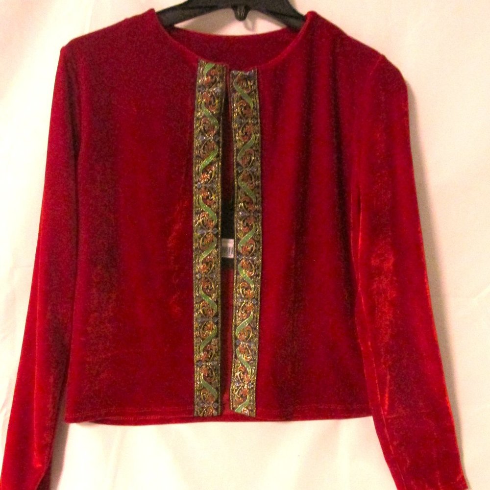 Cuesta Blanca (NWT) Women's Open Front Cardigan Top Size Small